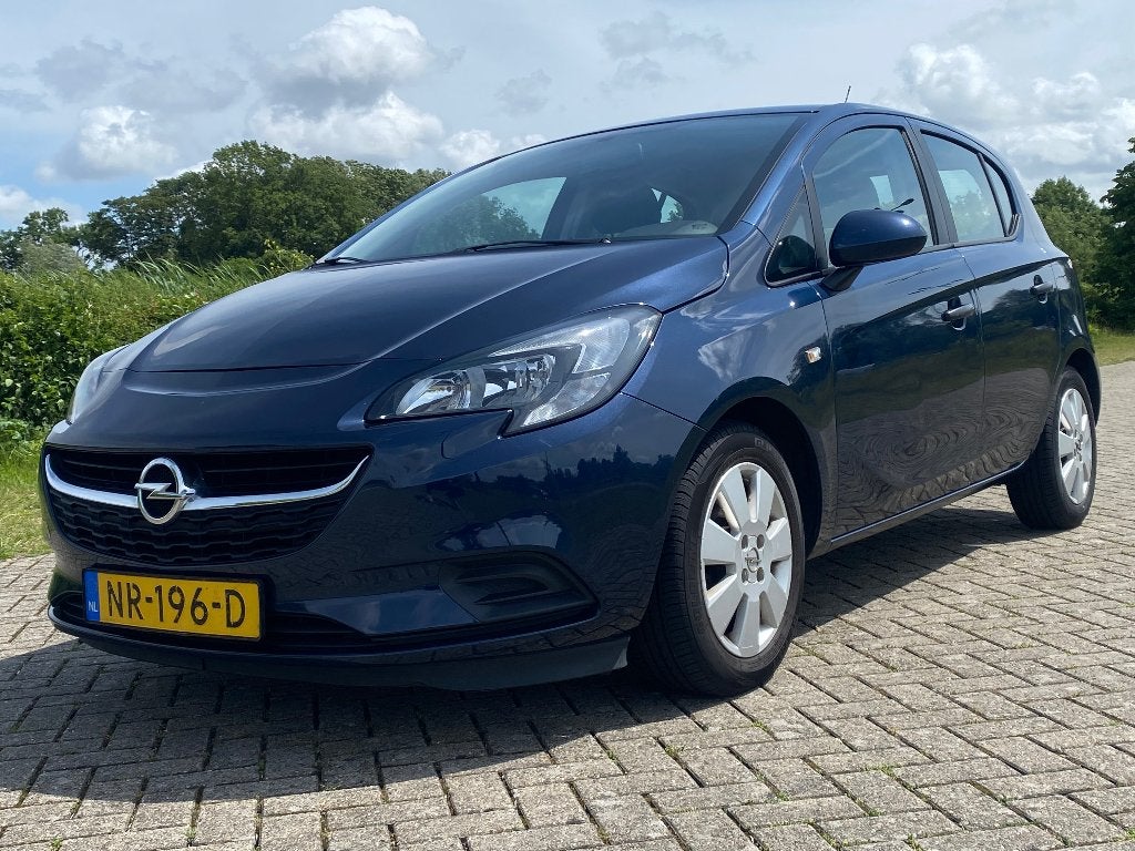 Opel Corsa 1.0 2017 Blauw. /AIRCO/APK/CRUISE/NAP/2e EIG/LMV/, Auto's, Voorwielaandrijving, Stof, Blauw, 49 €/maand