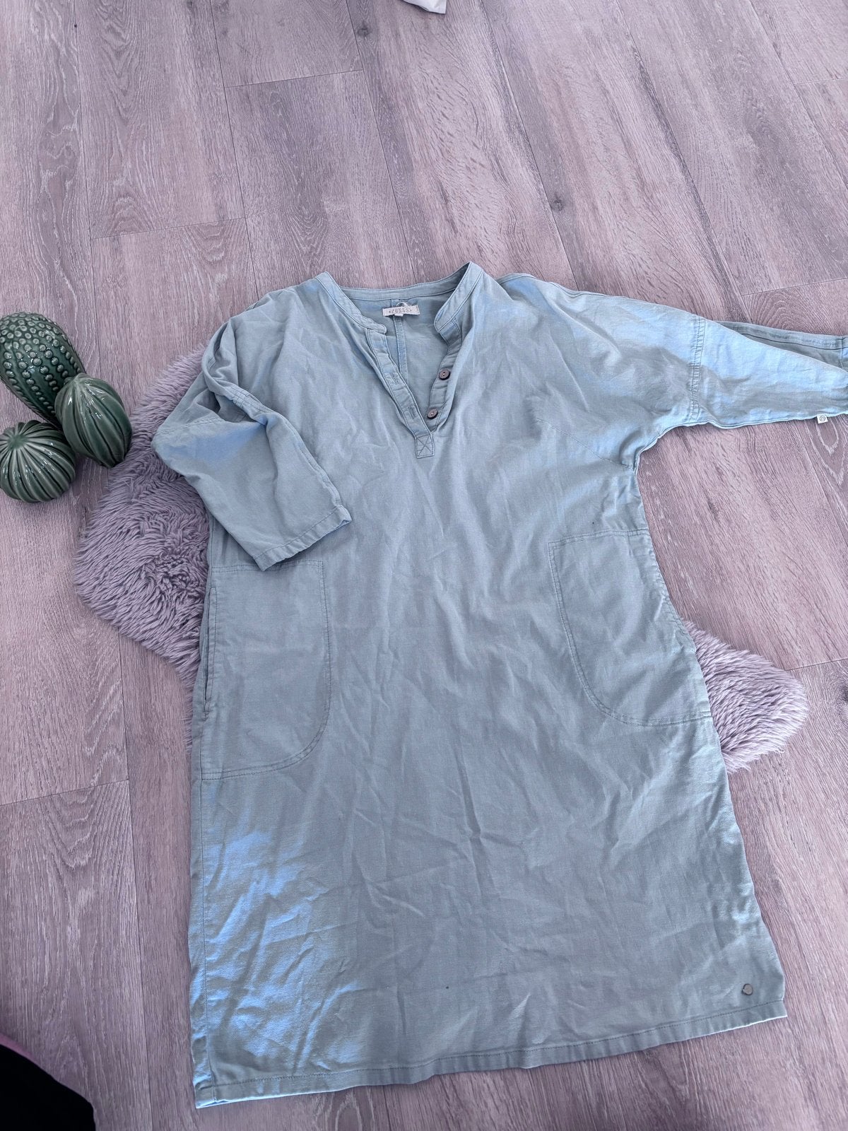 Zuss jurk maat L, Kleding | Dames, Ophalen of Verzenden, Gedragen, Maat 42/44 (L), Blauw