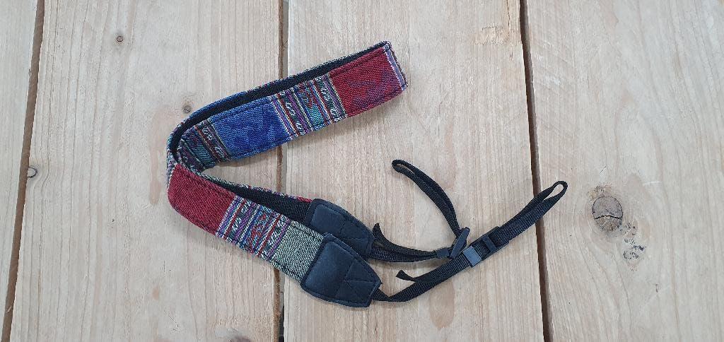 Neckstrap / camera nekband - Gekleurde riem voor aan camera, Overige merken, Overige typen, Ophalen of Verzenden, Nvt
