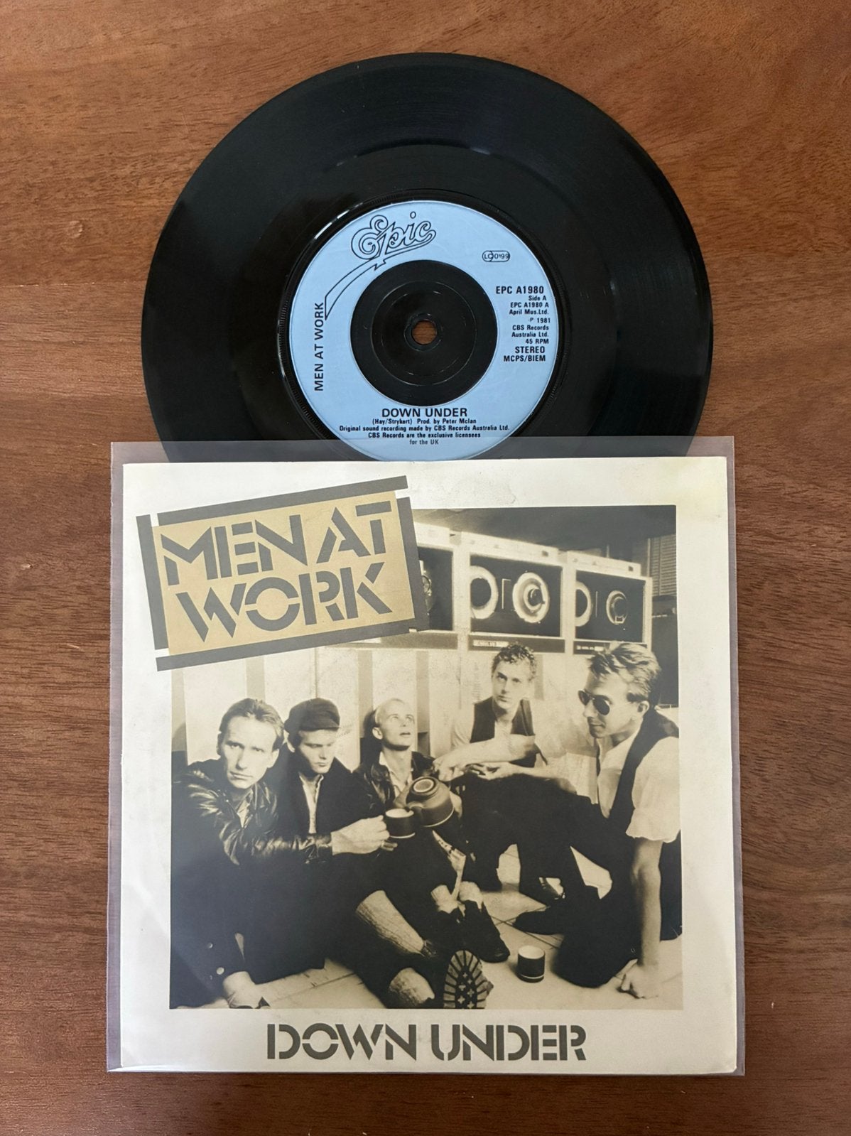 Men at Work - Down under, Ophalen of Verzenden, 7 inch