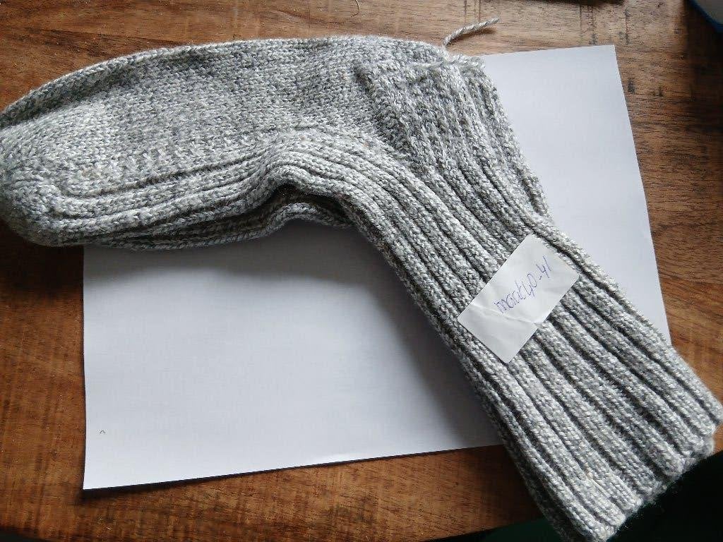Gebreide sokken Maat 40-41, Kleding | Heren, Sokken en Kousen, Ophalen of Verzenden, Nieuw, Maat 39 t/m 42, Overige kleuren
