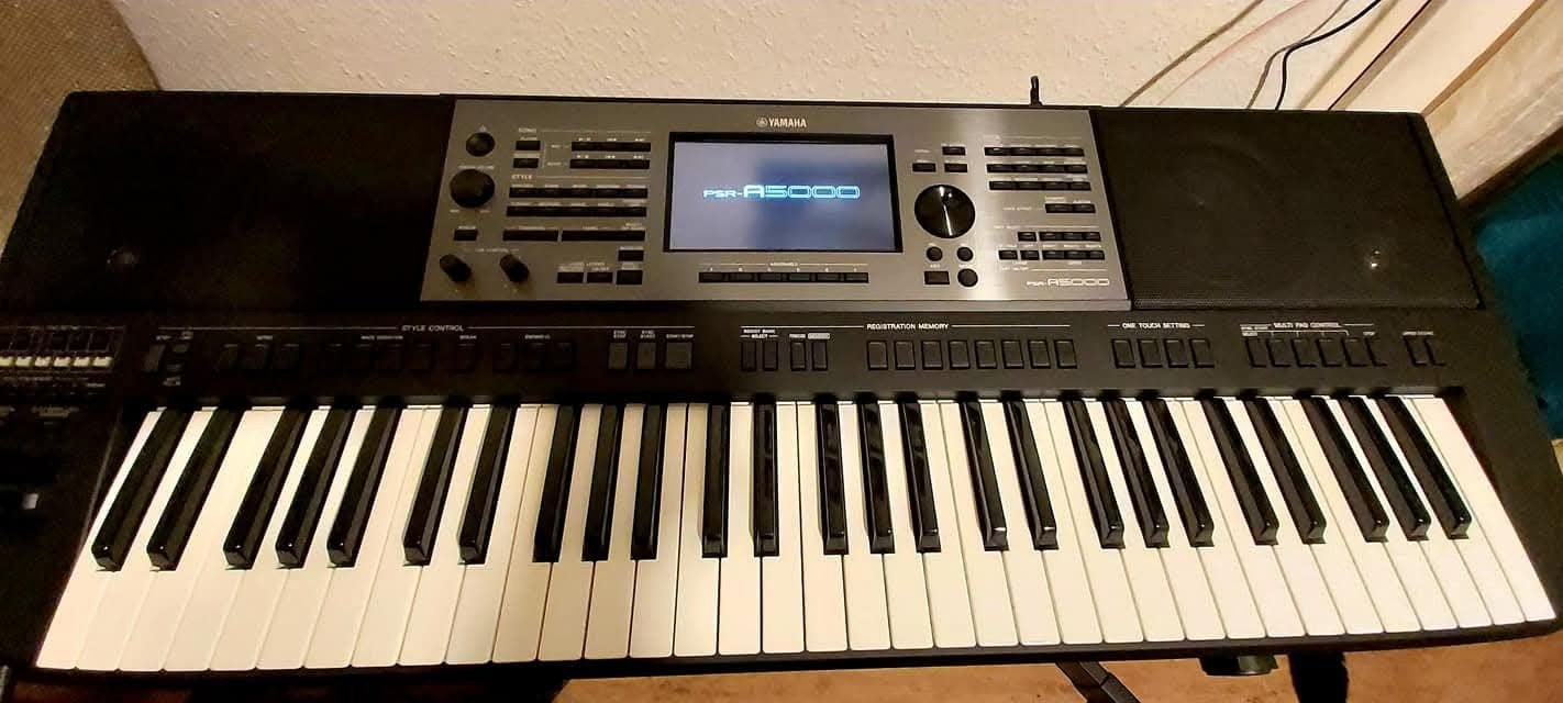 yamaha psr-a5000, Ophalen