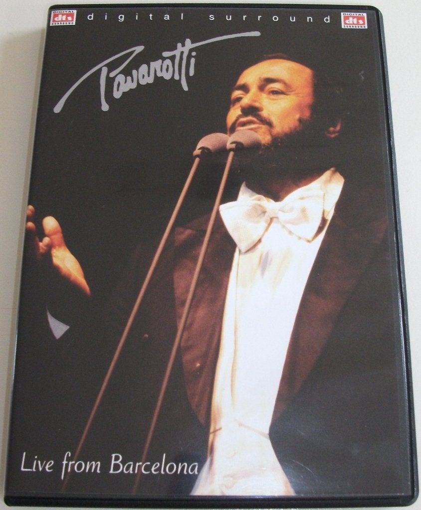 Dvd *** PAVAROTTI *** Live from Barcelona, Cd's en Dvd's, Dvd's | Muziek en Concerten, Alle leeftijden, Ophalen of Verzenden, Zo goed als nieuw