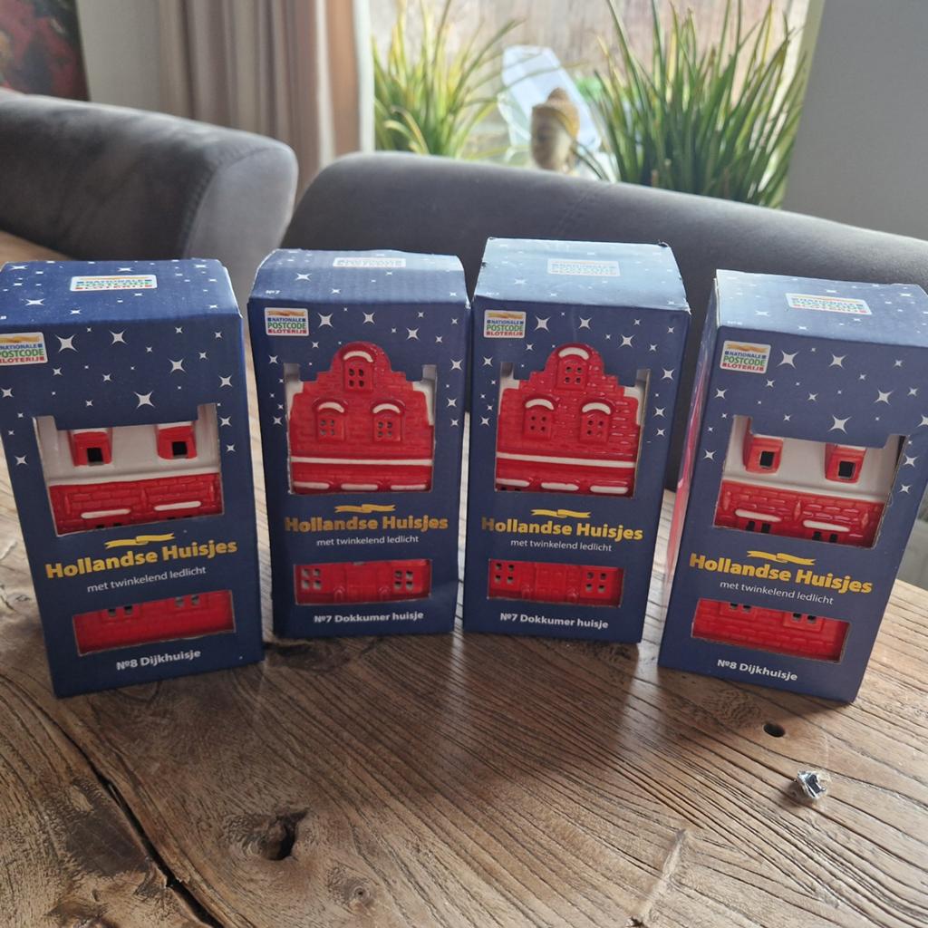 Postcode Loterij Huisjes: Dokkumer Huisje & Dijkhuisje, Ophalen of Verzenden, Nieuw