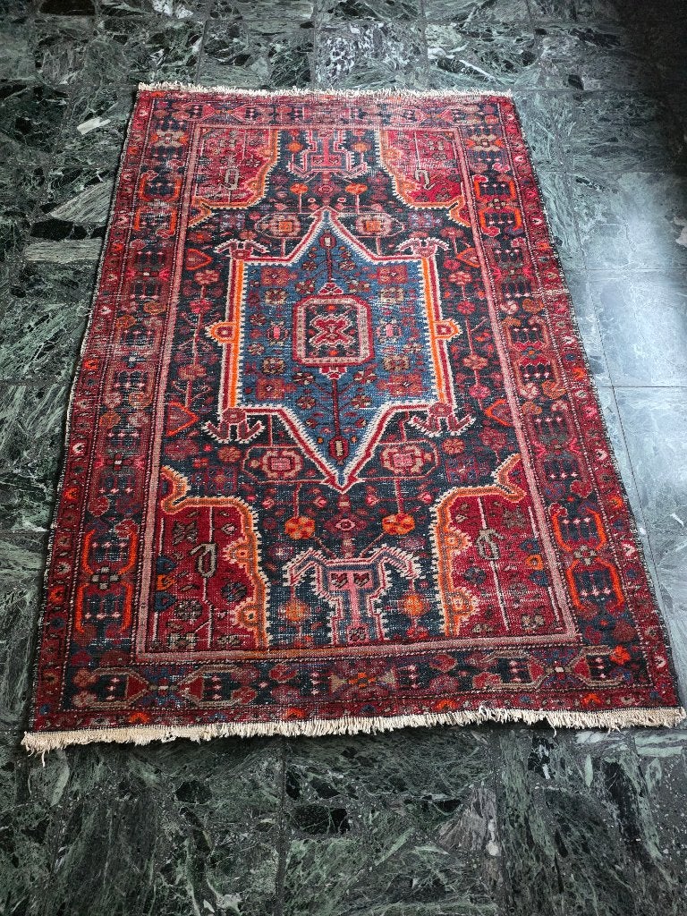 Perzisch tapijt 200 x 130 cm, Huis en Inrichting, Gebruikt, 100 tot 150 cm, Ophalen of Verzenden, 150 tot 200 cm