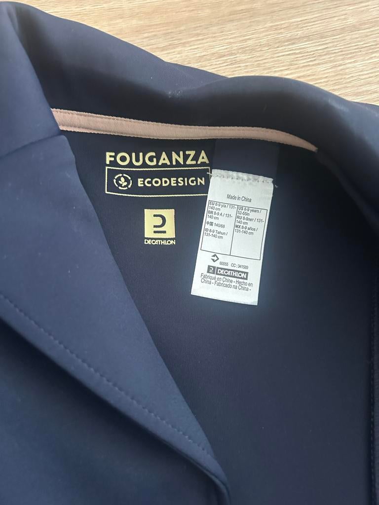 Paardrij wedstrijdjasje, Dieren en Toebehoren, Paardrijkleding, Ophalen of Verzenden, Zo goed als nieuw, Dressuur, Bovenkleding
