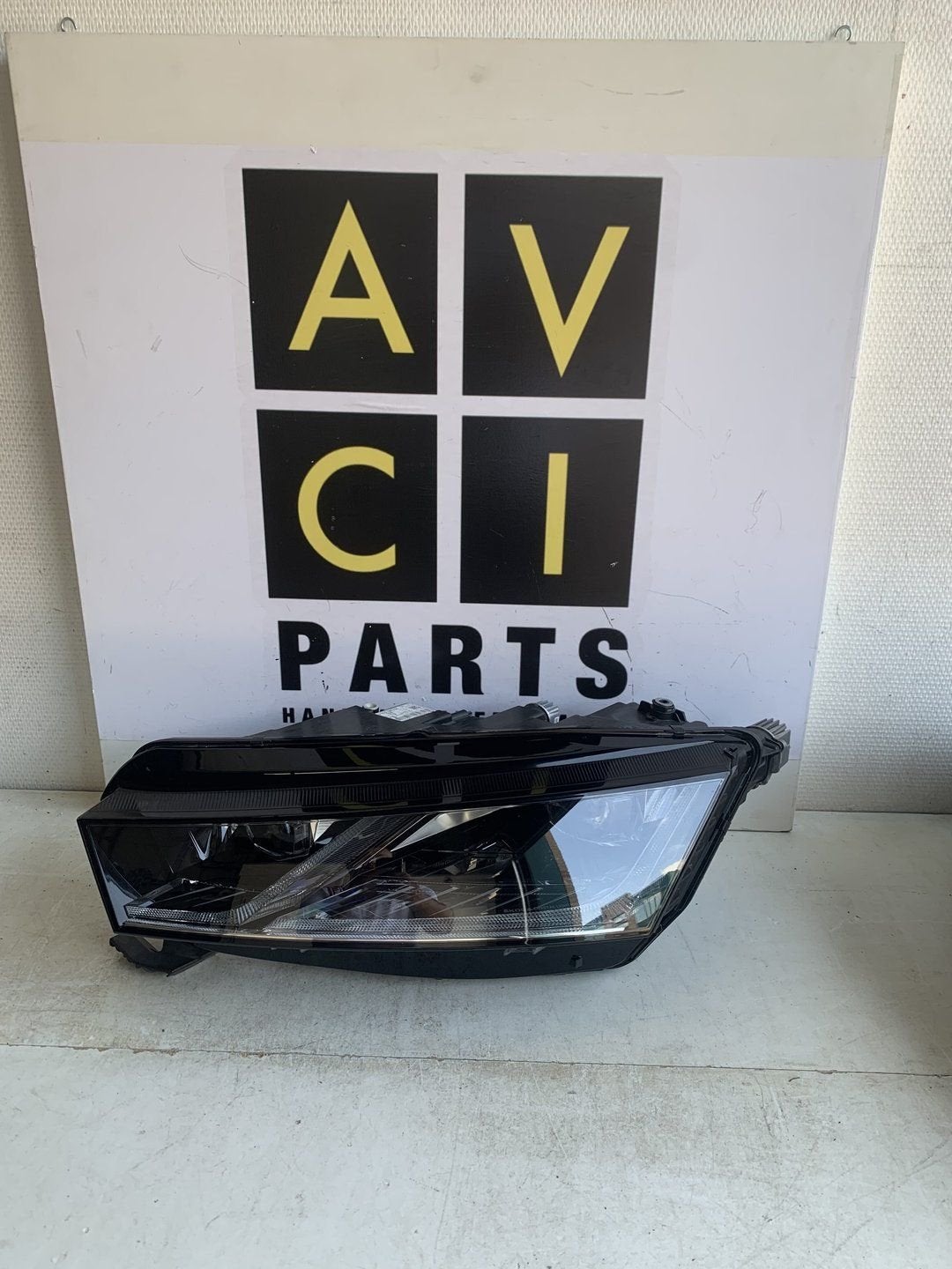 Koplamp Skoda Octavia MK4 Full Led Links 5E4941015A Compleet, Gebruikt, -, -, Ophalen of Verzenden