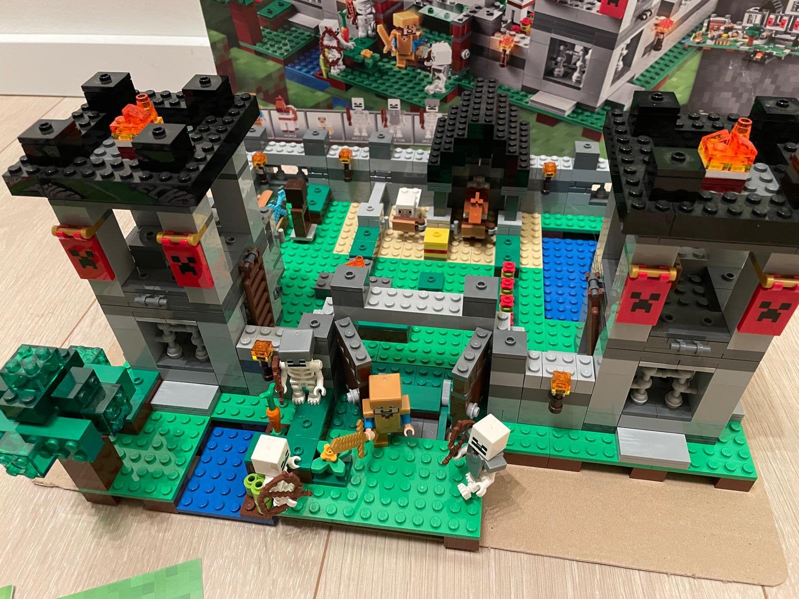 Lego Minecraft 21127 - Het fort, Inclusief instructies, Minecraft, Lego, Ophalen of Verzenden