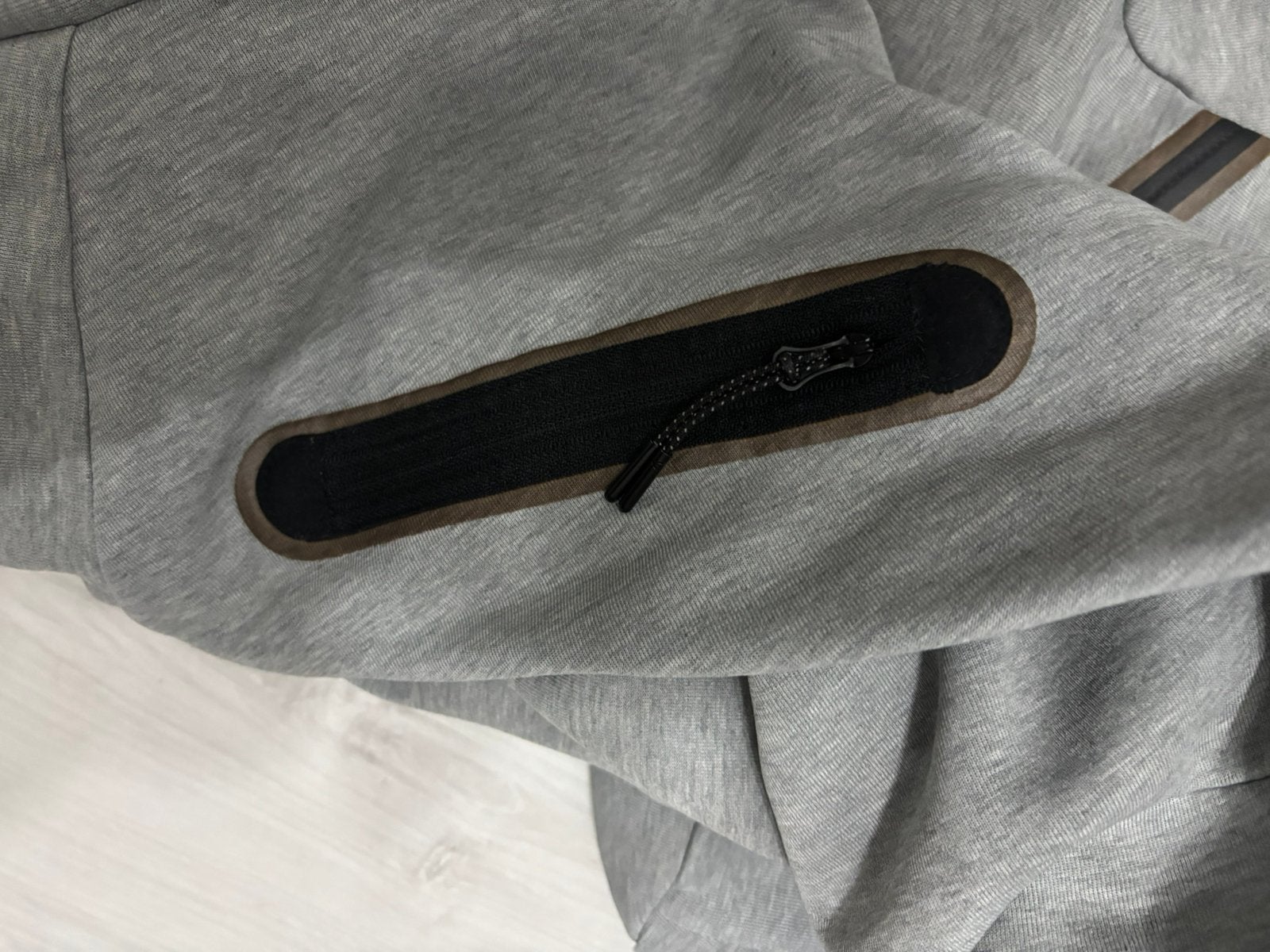 Nike heren pak, Verzenden, Overige maten, Grijs, Gedragen