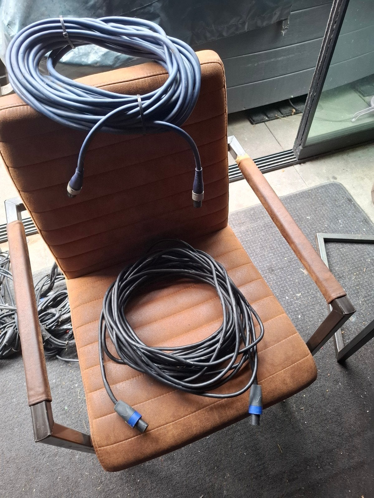 Speakon kabels: 1x 15m en 1x 20m, Ophalen of Verzenden
