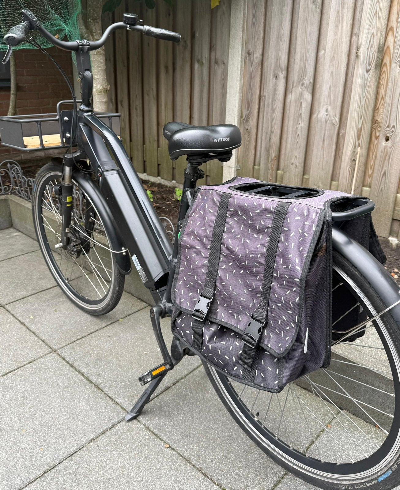Elektrische transportfiets – 705 Wh accu – voorwielmotor, Ophalen, Zo goed als nieuw, Overige merken