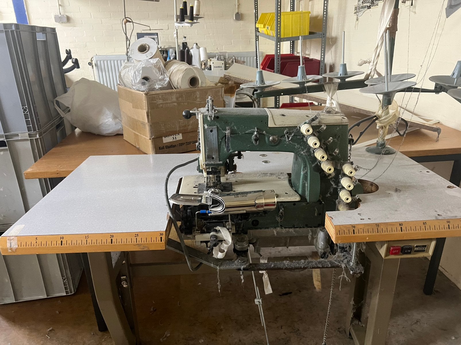 Naaimachine elastieknaaimachine, Ophalen, Gebruikt, Naaimachine, Overige merken
