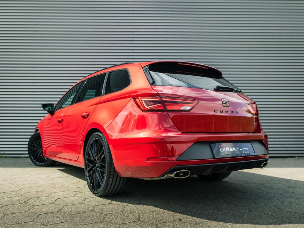 SEAT Leon ST 2.0 TSI CUPRA 300 4DRIVE VIRTUAL BEATS DCC, Auto's, Automaat, Gebruikt, Zwart, 4 cilinders
