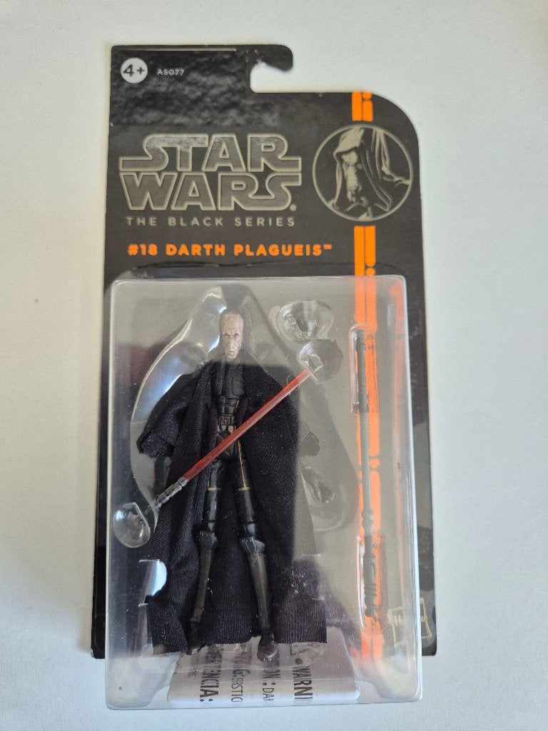 Star Wars BS Orange 3.75" #18 Darth Plagueis, Ophalen of Verzenden, Nieuw, Actiefiguurtje