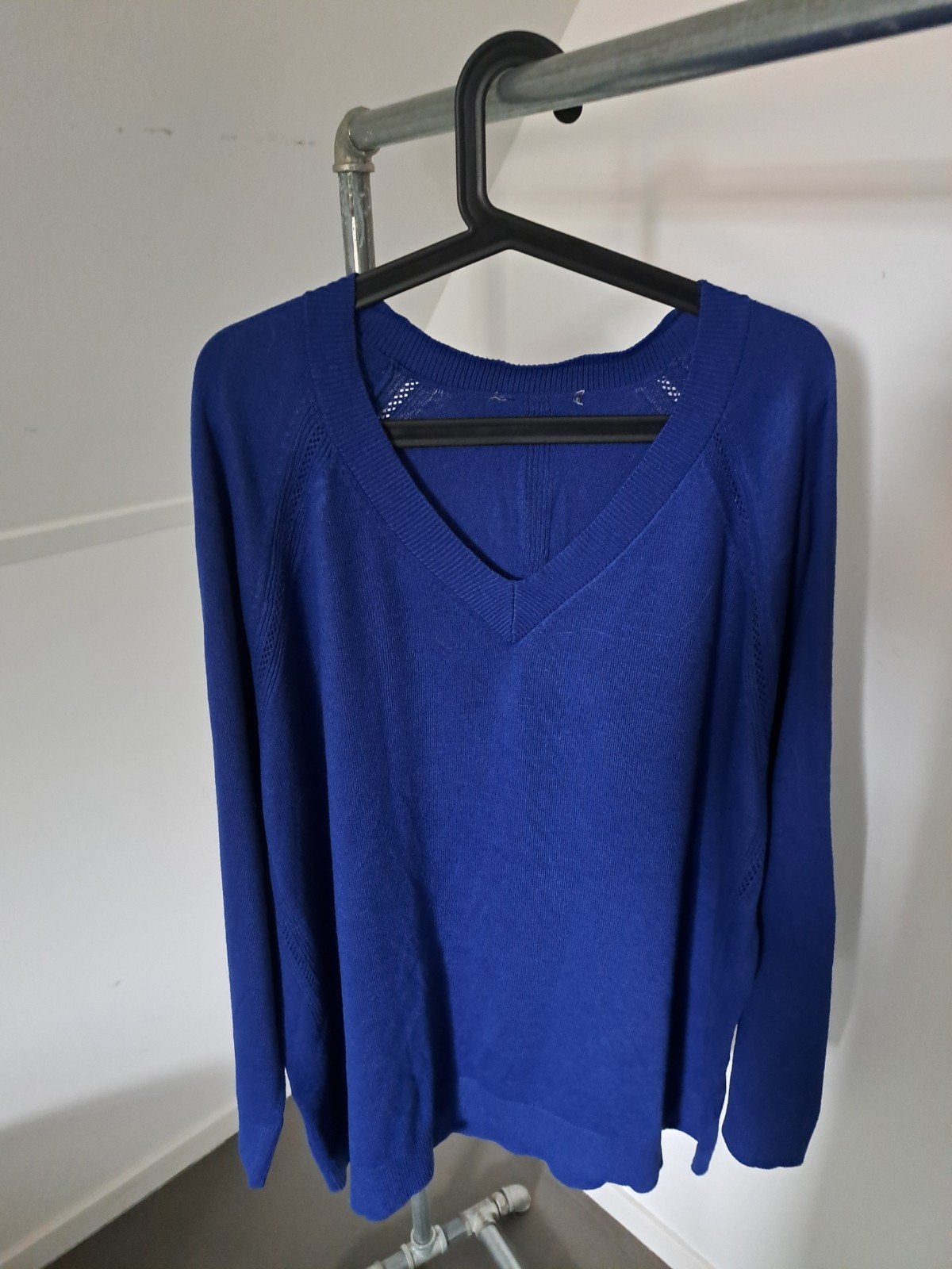 kobaltblauw trui maal xl, Ophalen of Verzenden, Zo goed als nieuw, Maat 46/48 (XL) of groter, Blauw