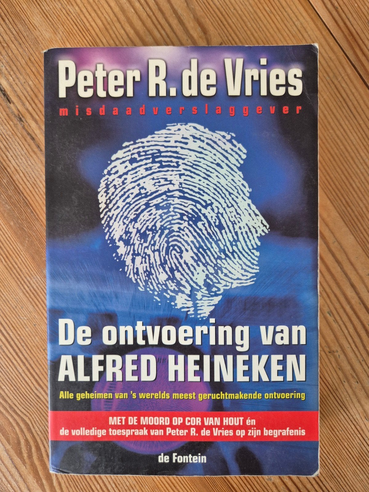 P.R. de Vries - De ontvoering van Alfred Heineken, Boeken, Ophalen of Verzenden, Zo goed als nieuw, P.R. de Vries