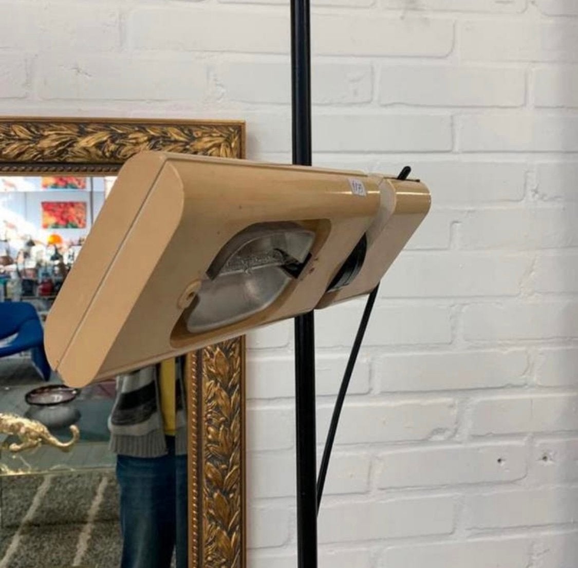 Aton Terra vloerlamp van Ernesto Gismondi Artemide jaren 80., Ophalen of Verzenden, Zo goed als nieuw