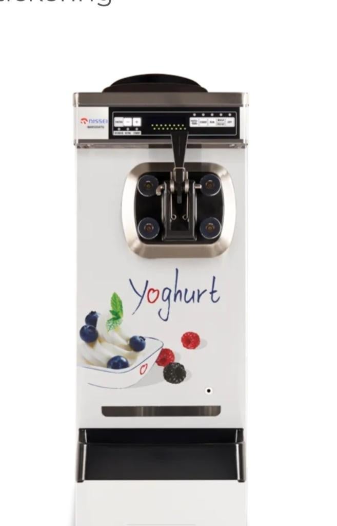 Frozen yoghurt-softijsmachine Nissei na 9420, Ophalen, Zo goed als nieuw