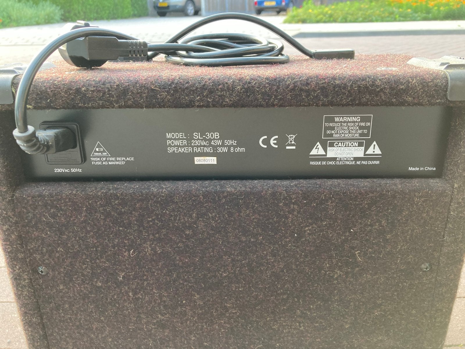 Fame SL-30B Basgitaarversterker - Compact en Krachtig, Ophalen, Gebruikt, Basgitaar, Minder dan 50 watt