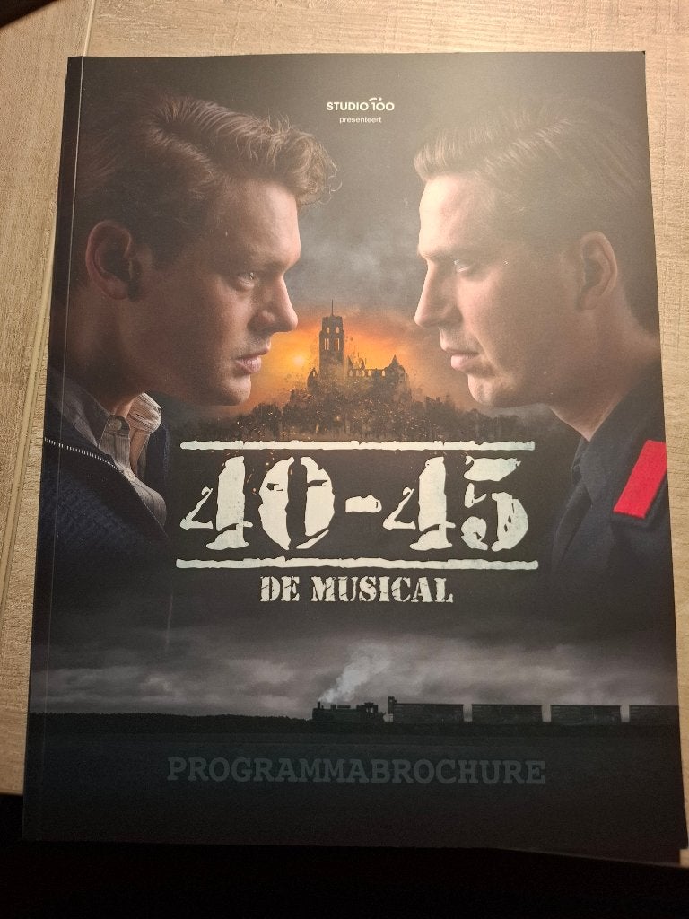 Programmaboekje - 40-45 - de Musical, Ophalen of Verzenden, Nieuw, Ballet of Musical