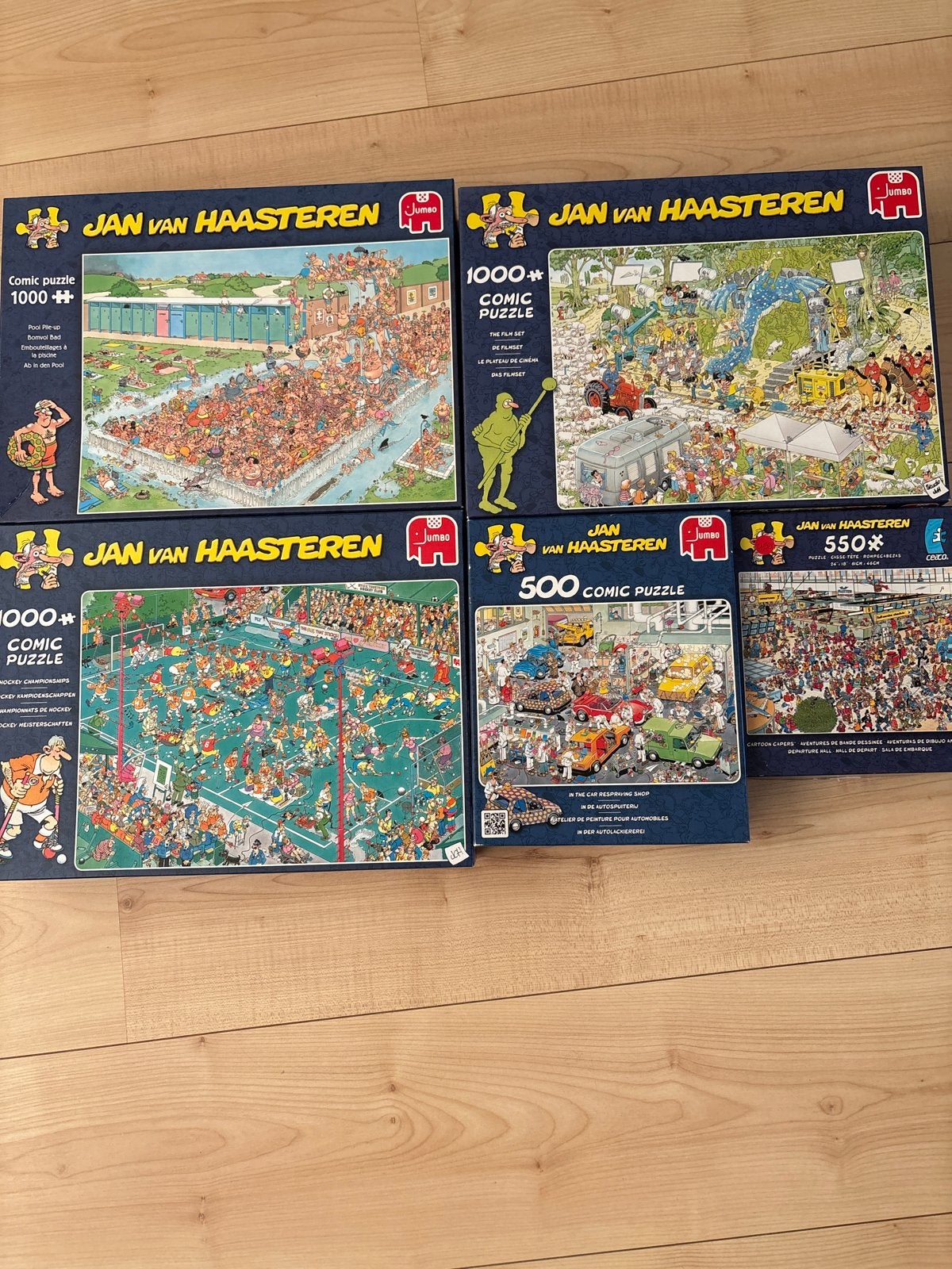 Jan van Haasteren Puzzels - Diverse Aantallen Stukjes, Ophalen, Meer dan 1500 stukjes, Gebruikt, Legpuzzel