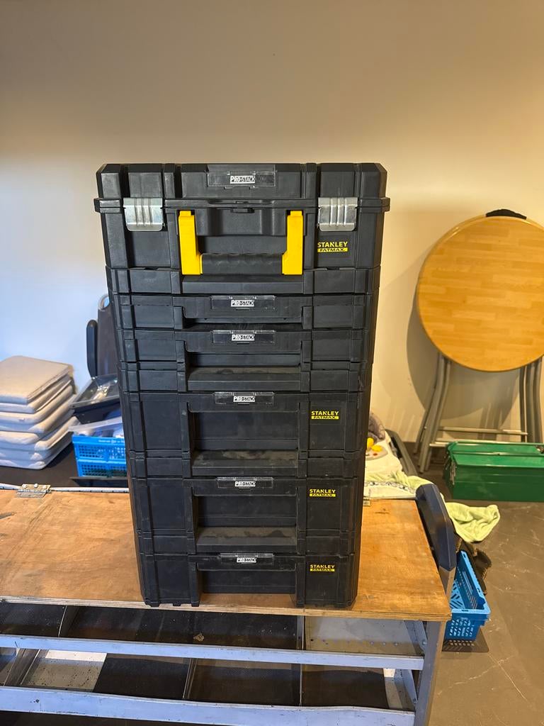 Stanley Fatmax gereedschapskoffer/organizer, Ophalen, Gebruikt