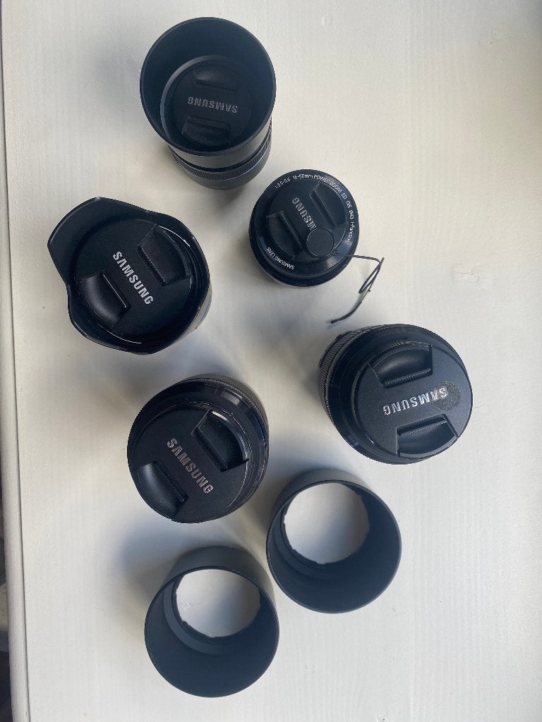 samsung nx300m lenzen, Overige merken, Gebruikt, Ophalen of Verzenden, Overige vattingen