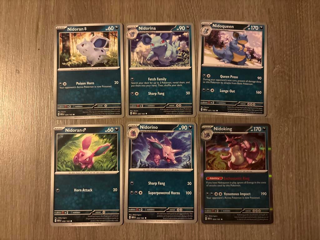 151 Serie Pokémon kaarten Dark Type, Ophalen of Verzenden, Zo goed als nieuw, Meerdere kaarten