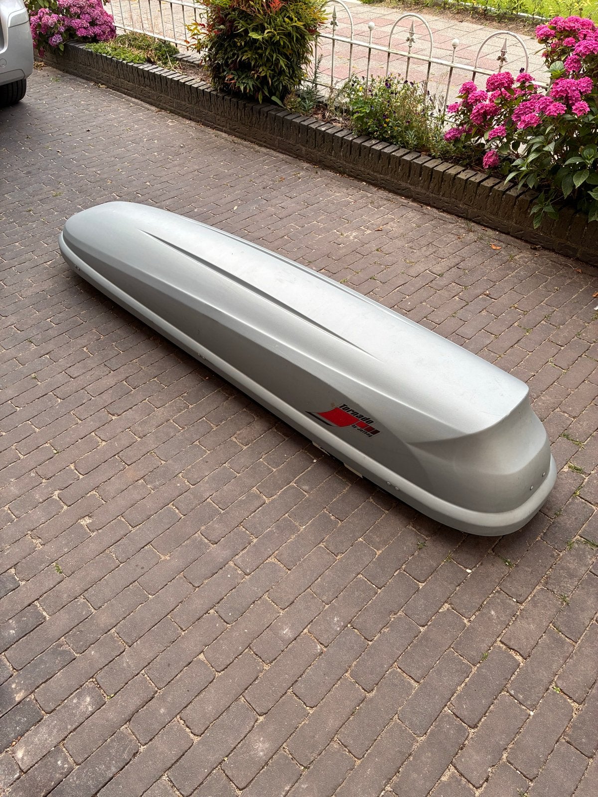 Tornado by Jetbag Dakkoffer - 220x48x35 cm, Auto diversen, Dakkoffers, Ophalen, Gebruikt