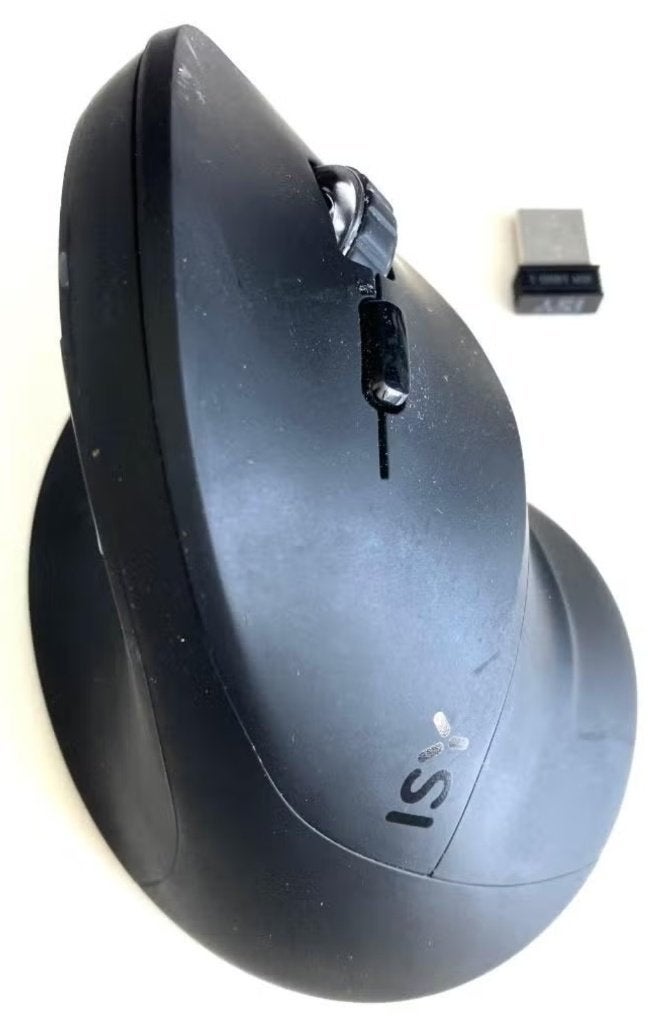 ISY ergonomische muis, Rechtshandig, Muis, Gebruikt, Verzenden