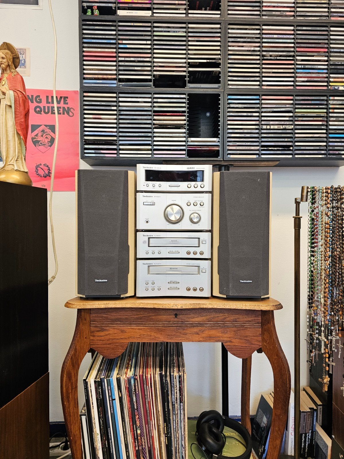 Technics SE-HD510 midi toren, Ophalen of Verzenden, Gebruikt, Tuner of Radio, Overige merken