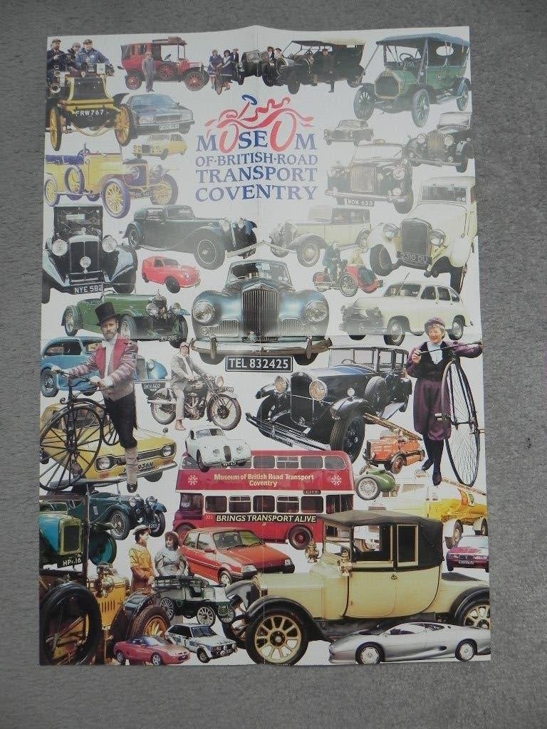 Brochure/gids Museum van Brits Wegentransport in  Coventry, Ophalen of Verzenden, Gelezen, Overige merken