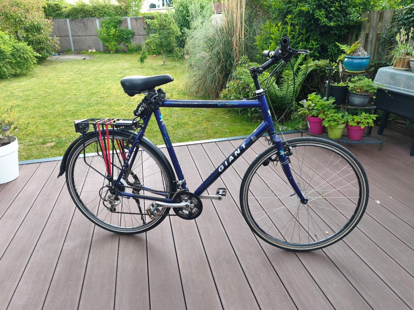 Giant fiets XL (lichaamslengte +190cm) met versnellingen, Ophalen, Gebruikt, Giant, Versnellingen