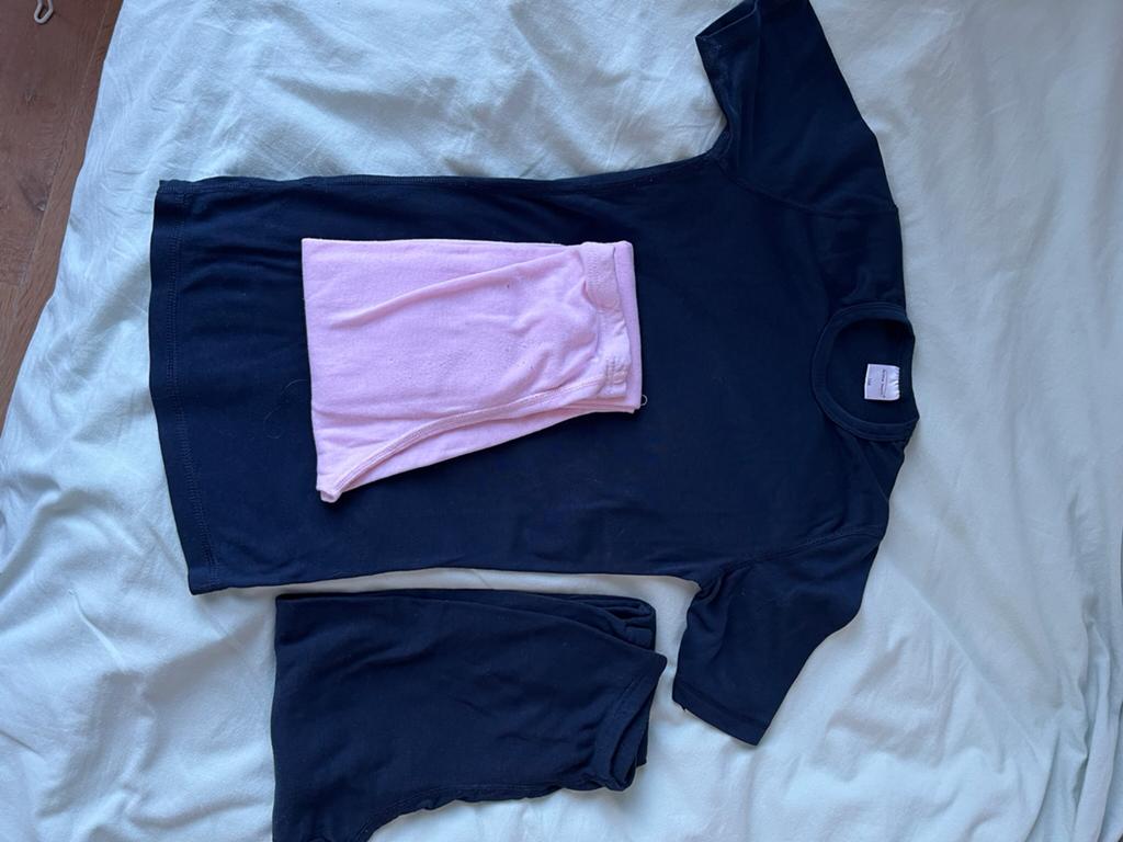 Thermokleding shirt en broeken maat 164, Ophalen, Overige kleuren, Overige typen, Maat 34 (XS) of kleiner