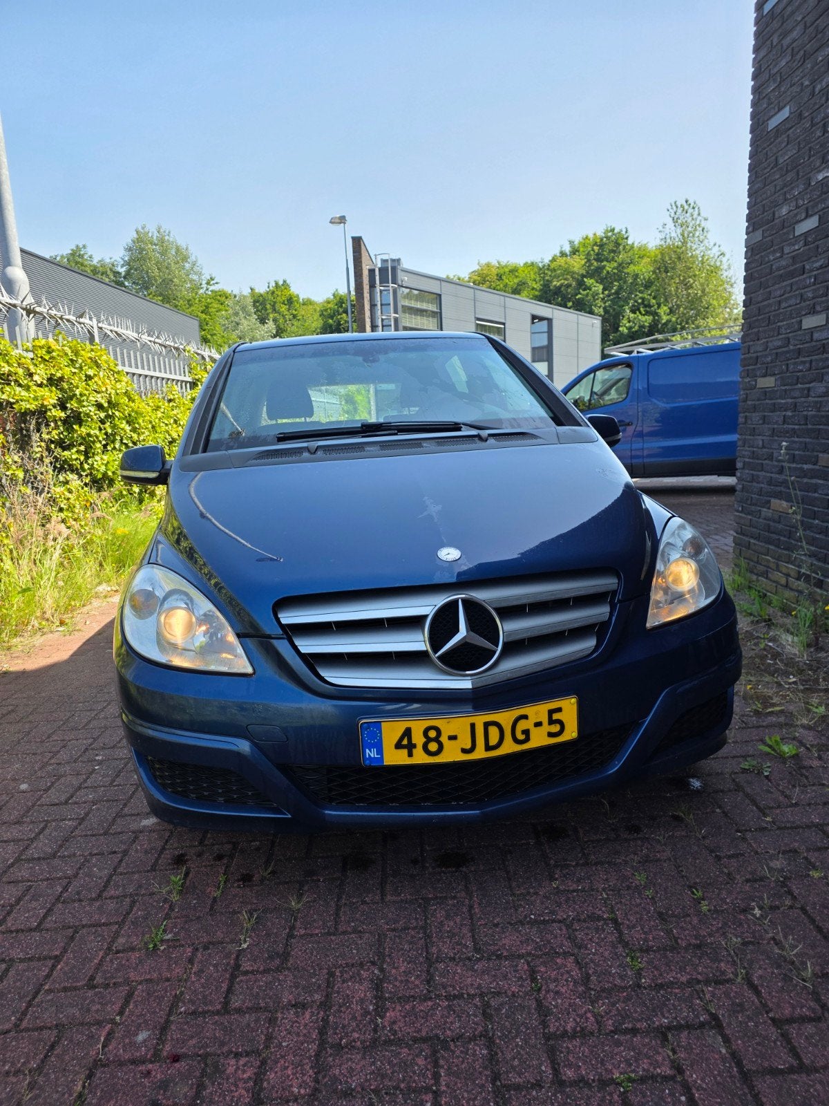 Mercedes-Benz B-Klasse 1.5 B150 5DRS 2009 Blauw, Auto's, Voorwielaandrijving, 1498 cc, Blauw, Origineel Nederlands