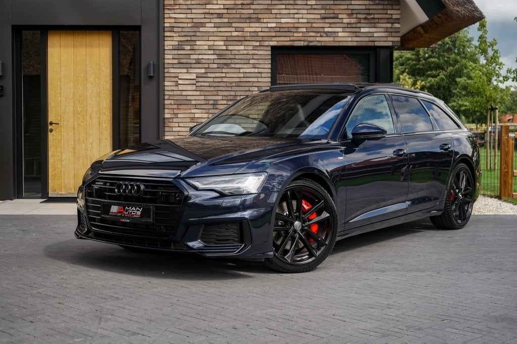 Audi A6 Avant 55 TFSI V6T Quattro S-Edition S6 Pano/HUD/B&O/, Euro 6, 2995 cc, 2000 kg, Blauw