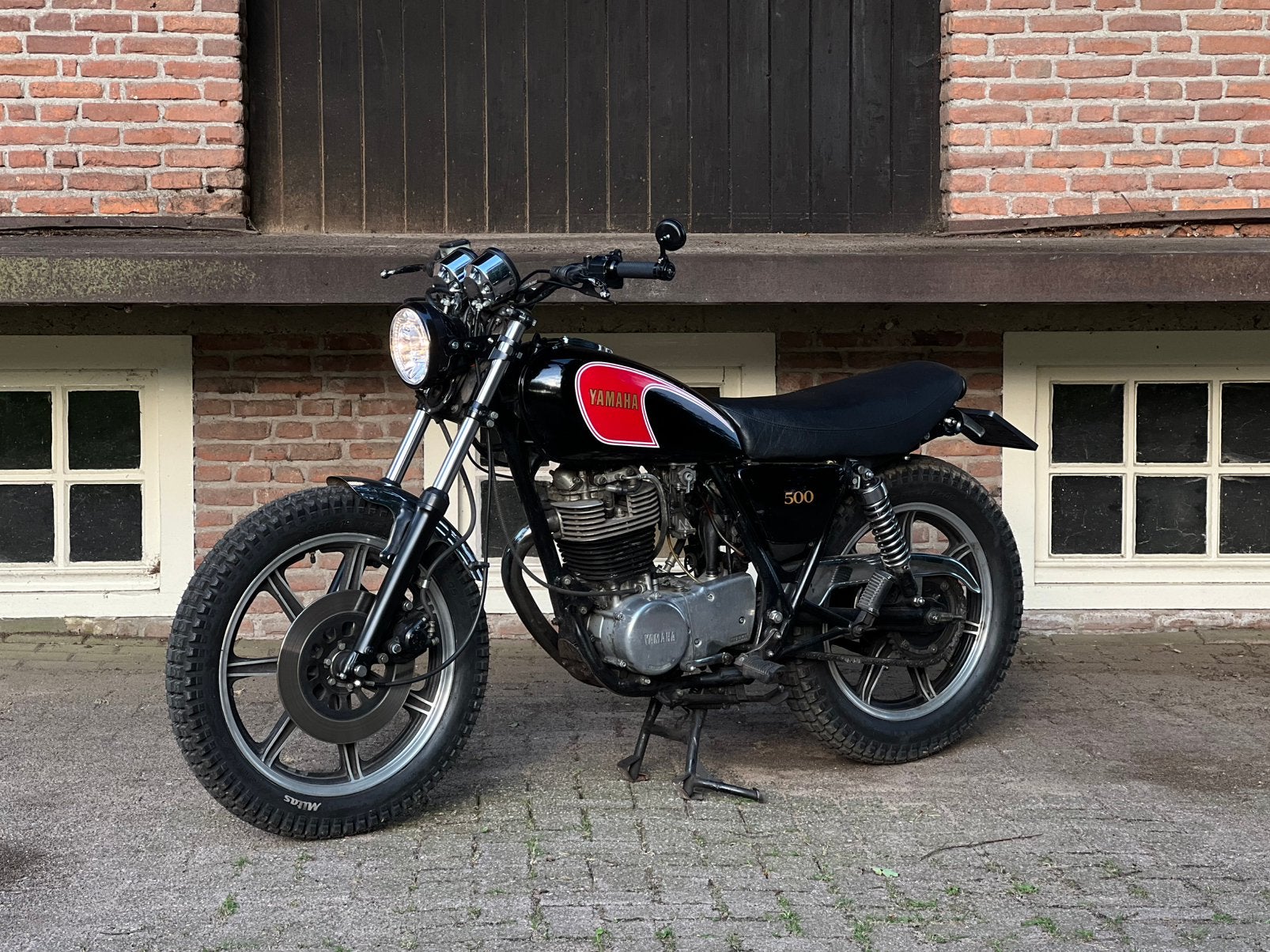 Yamaha SR500 1981 Scrambler Uniek, Occasion, Bedrijf, Toermotor, X