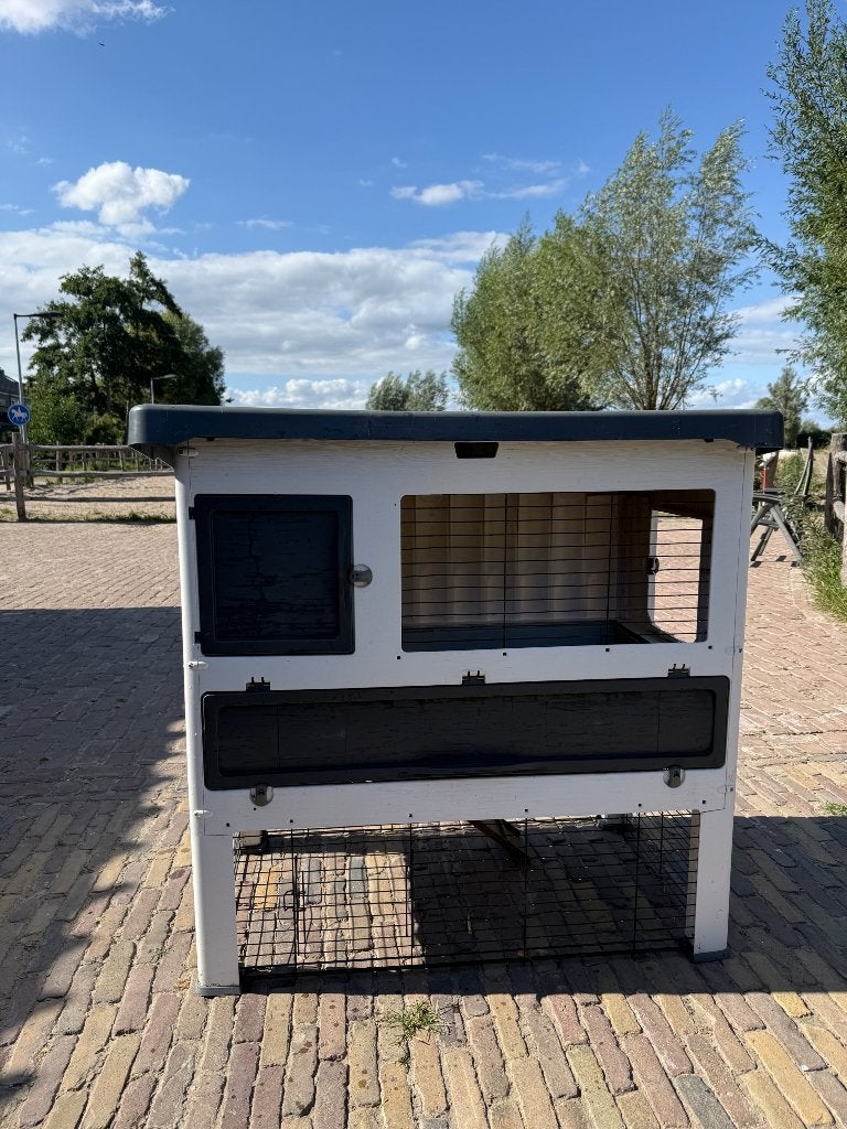 Konijnenhok, Ophalen, Gebruikt, 90 cm of meer, Konijn