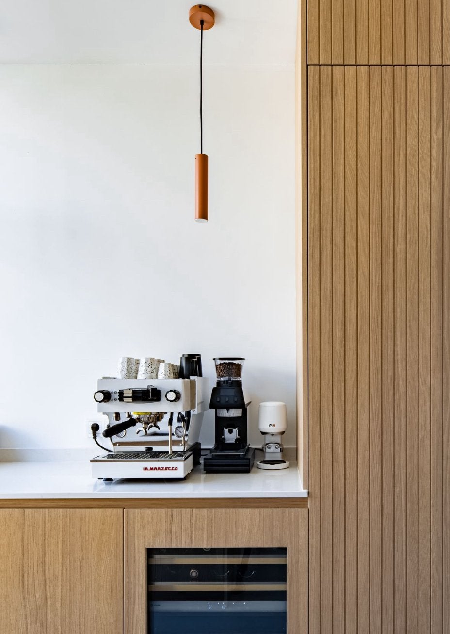 La Marzocco linea mini wit nieuwstaat, Ophalen, Zo goed als nieuw, Espresso apparaat, Koffiebonen
