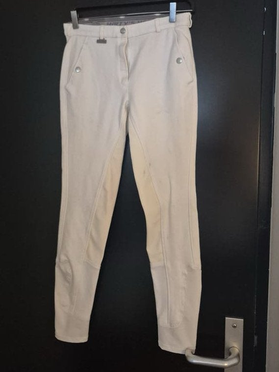 Wedstrijdbroek maat 40, Maat 38/40 (M), Beige, Ophalen of Verzenden, Lang
