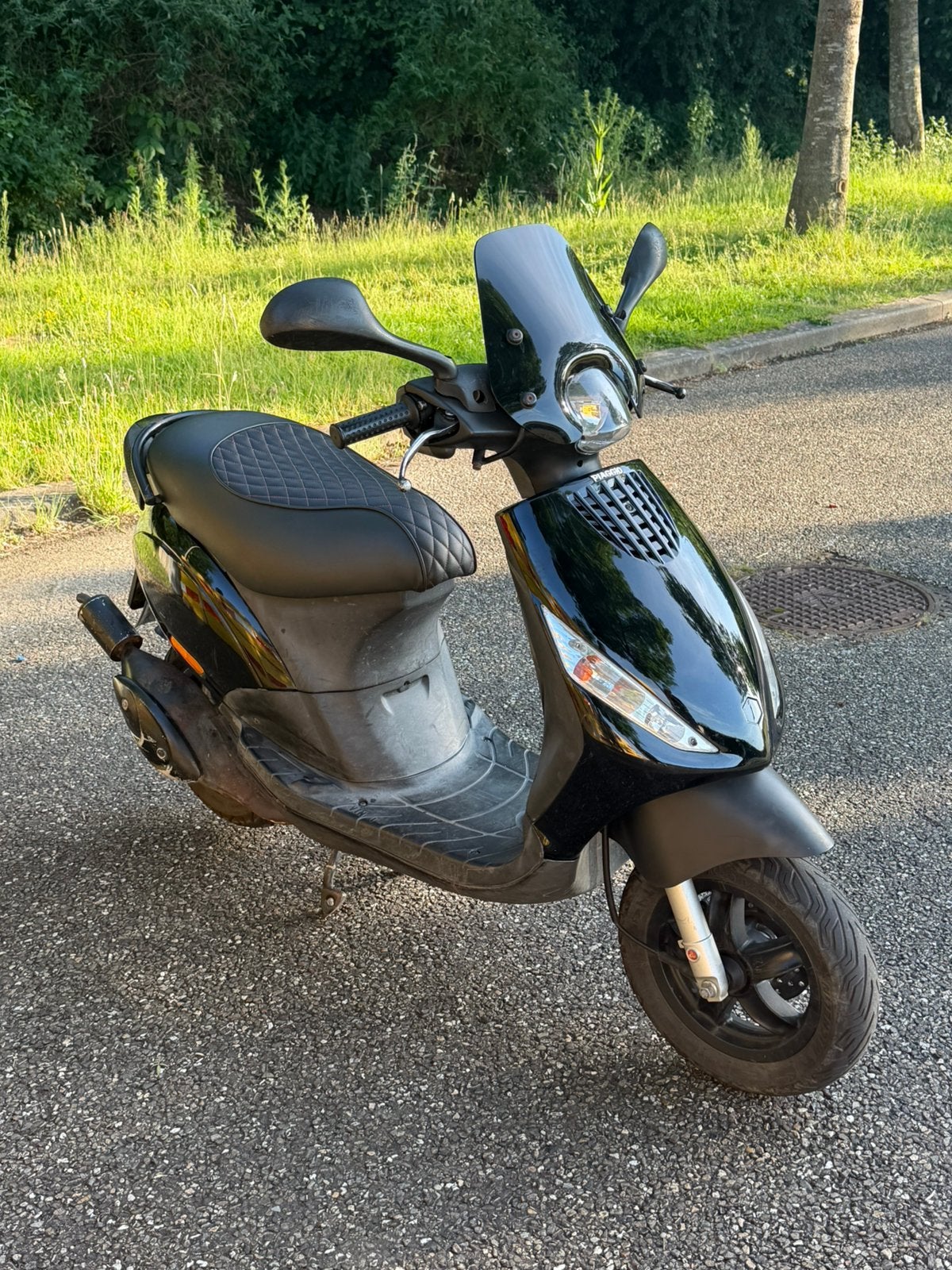 Zip 2 takt 50 cc brom met wok bj 2002, Ophalen, Tweetakt, Gebruikt, Maximaal 45 km/u