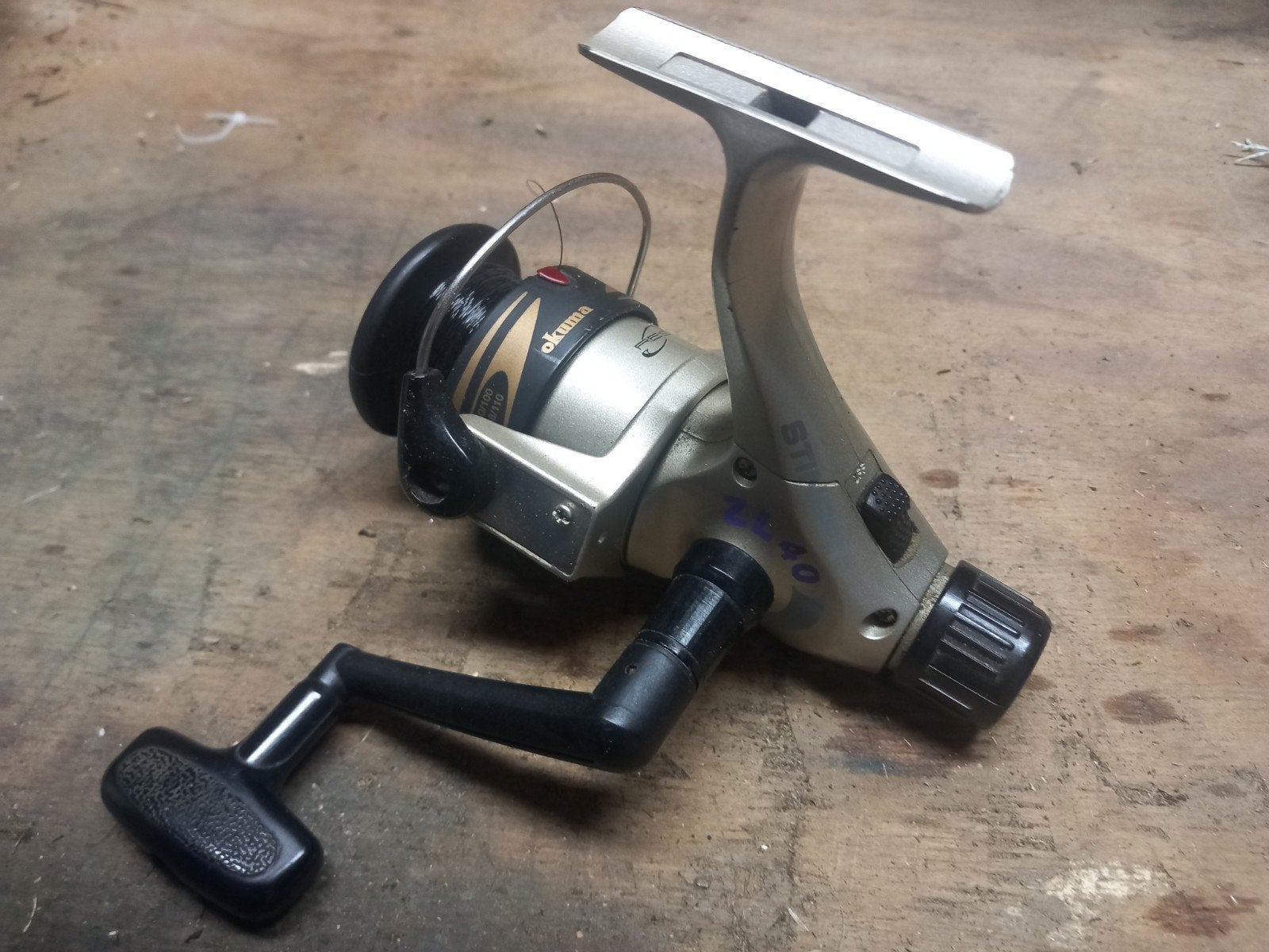 Okuma SES 40 Molen, Watersport en Boten, Ophalen of Verzenden, Gebruikt, Molen