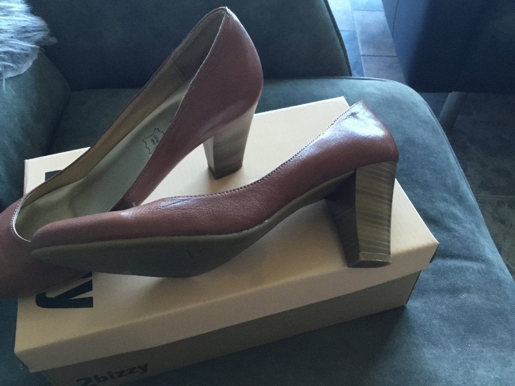 Bruine pumps 42 Bristol, Ophalen, Pumps, Bruin, Nieuw