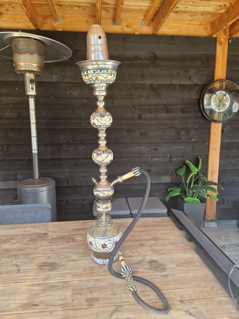 Waterpijp XL uit Egypte, Ophalen of Verzenden, Zo goed als nieuw, (Water)pijp