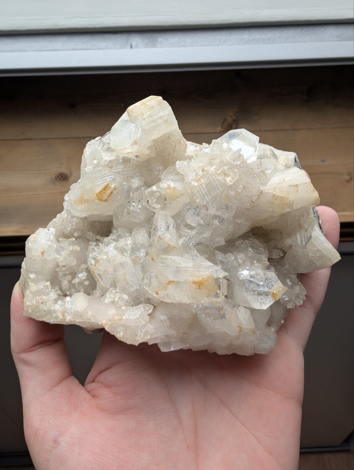 Apofylliet uit India, Verzamelen, Mineralen en Fossielen, Ophalen of Verzenden, Mineraal