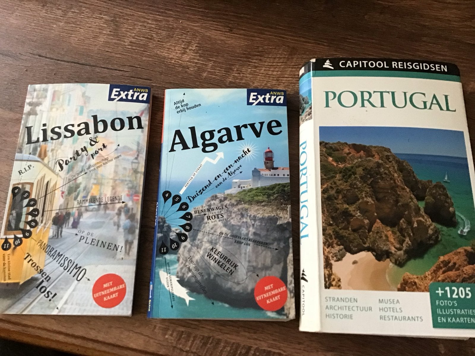 Reisgidsen Portugal: Capitool, ANWB Lissabon & Algarve, Boeken, Gelezen, Capitool, Europa, Ophalen of Verzenden