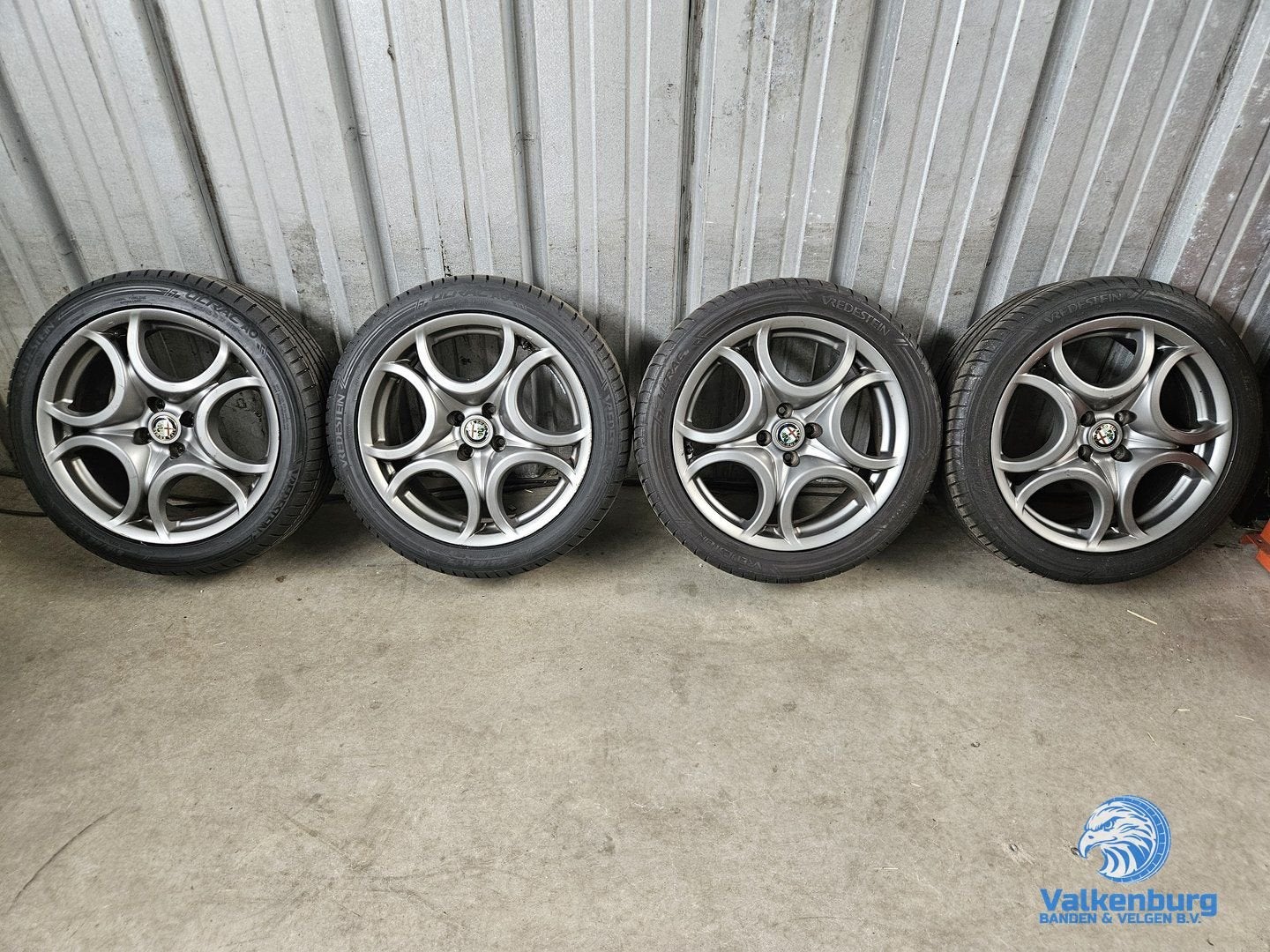 7mm! Originele Alfa Romeo Mito 4x98 velgen 17 inch 215/45R17, -, -, Banden en Velgen, 17 inch