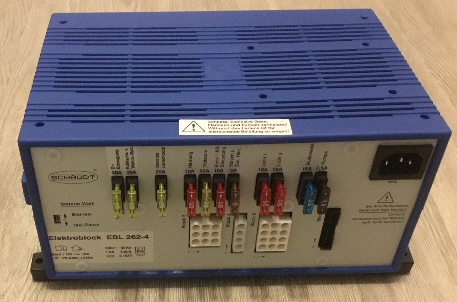 Elektroblock EBL262 -3, Schaudt, Zo goed als nieuw, Service@schaudt.de, Planckstr. 8 Markdorf