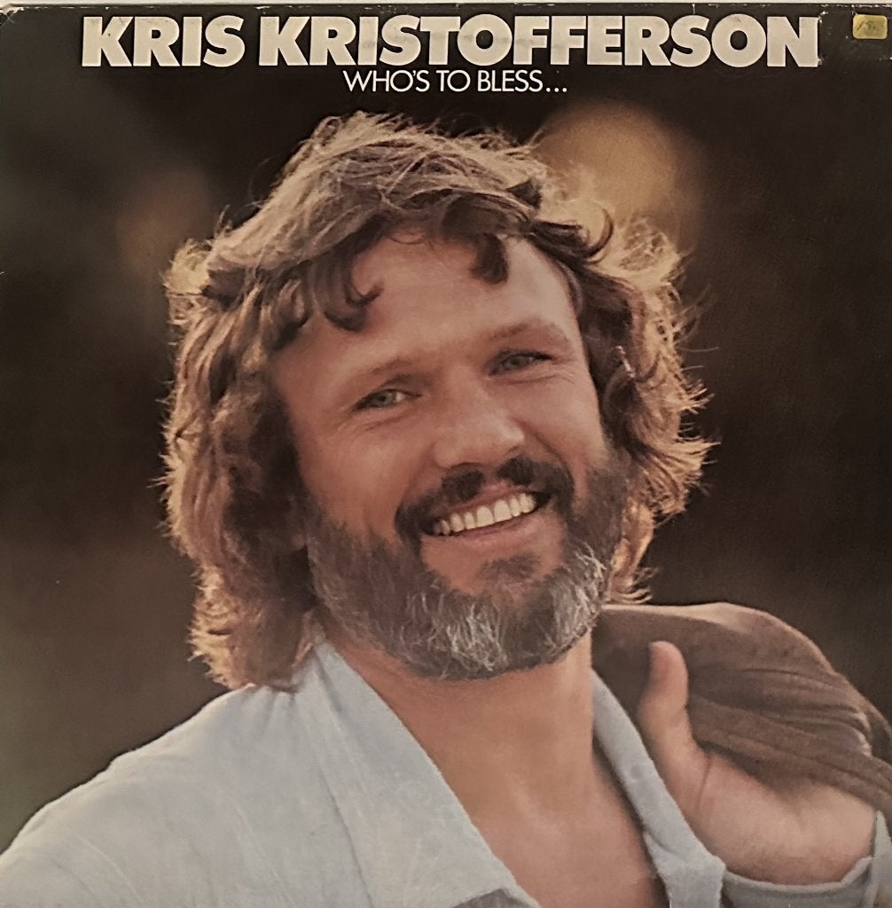 Kris Kristofferson Who,s to blessLP, Cd's en Dvd's, Verzenden, Zo goed als nieuw, 12 inch, LP
