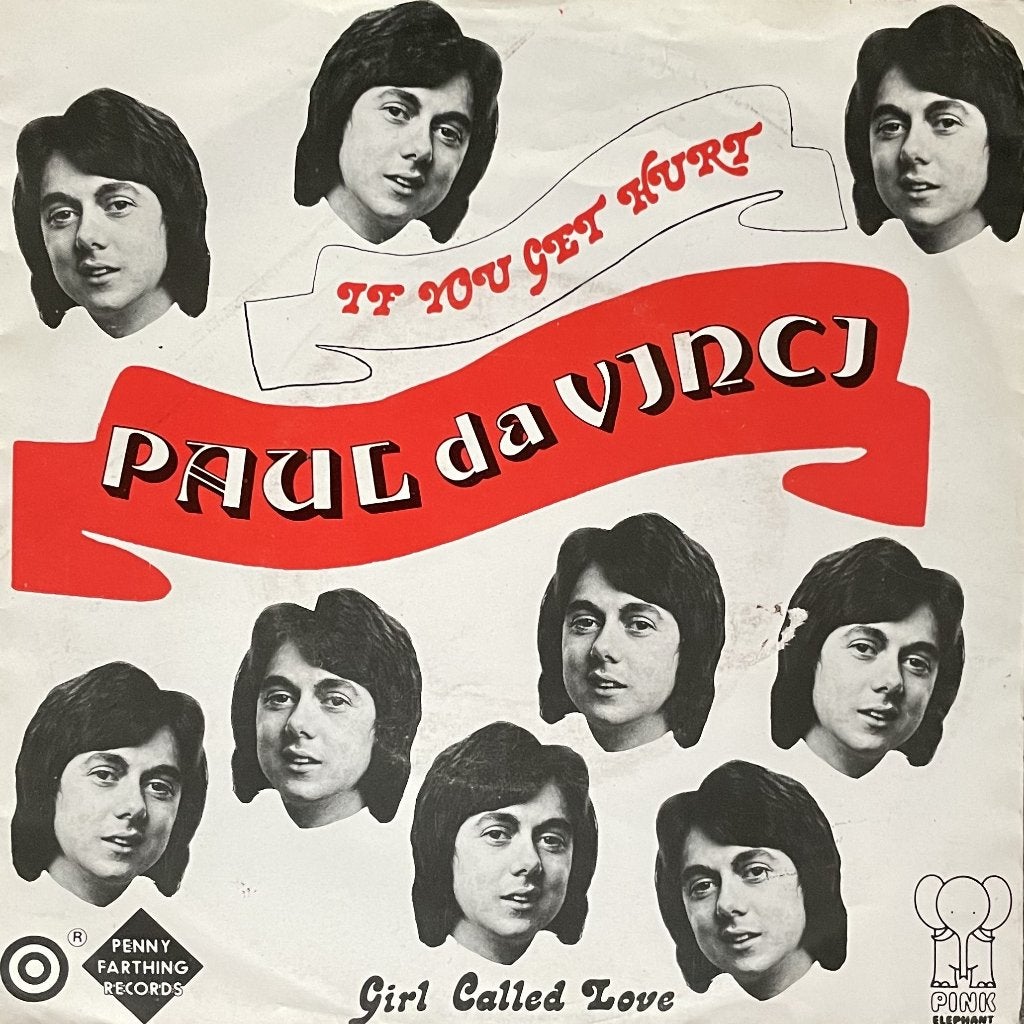 SINGLE: Paul da Vince - If you get hurt 1974, 7 inch, Ophalen of Verzenden, Zo goed als nieuw, Pop
